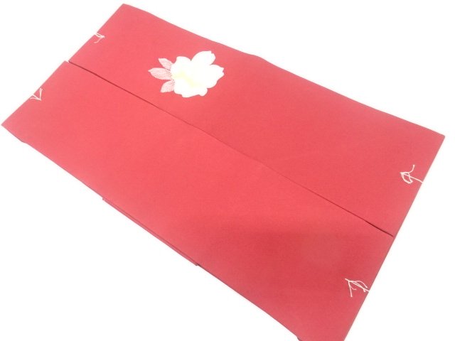 JAPANESE KIMONO / UNUSED SHIOZE FLOWER PATTERN EMBROIDERY NAGOYA OBI